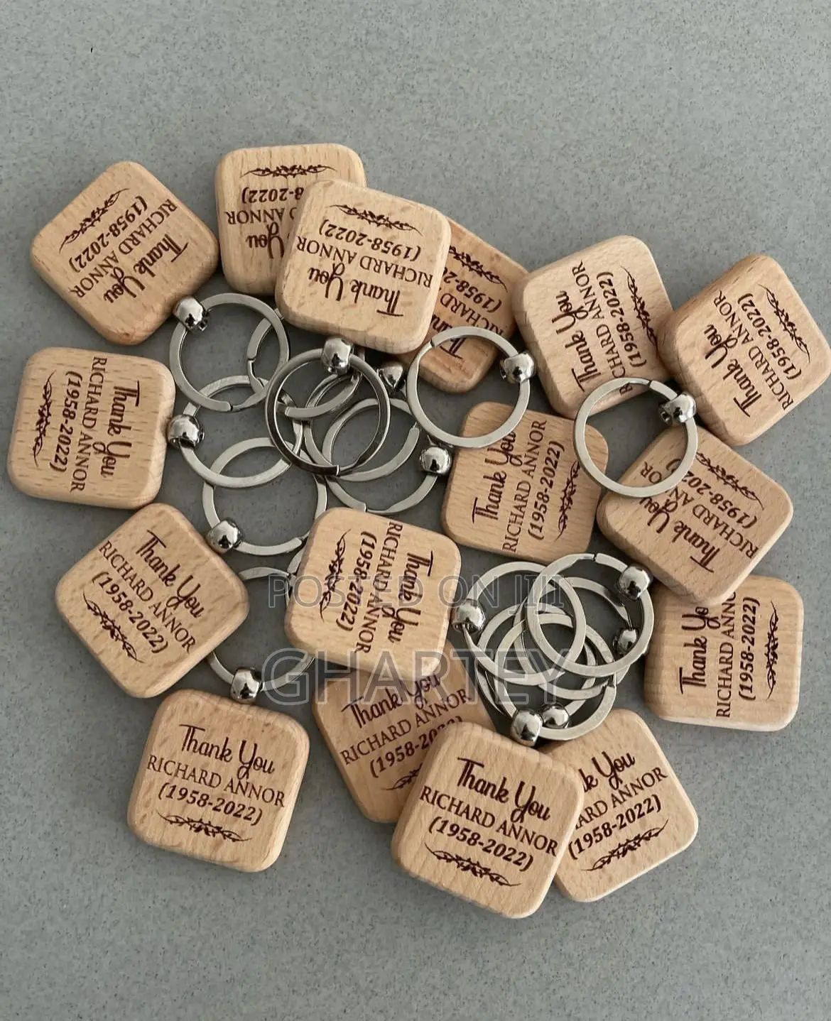 Customized Keyholder Available