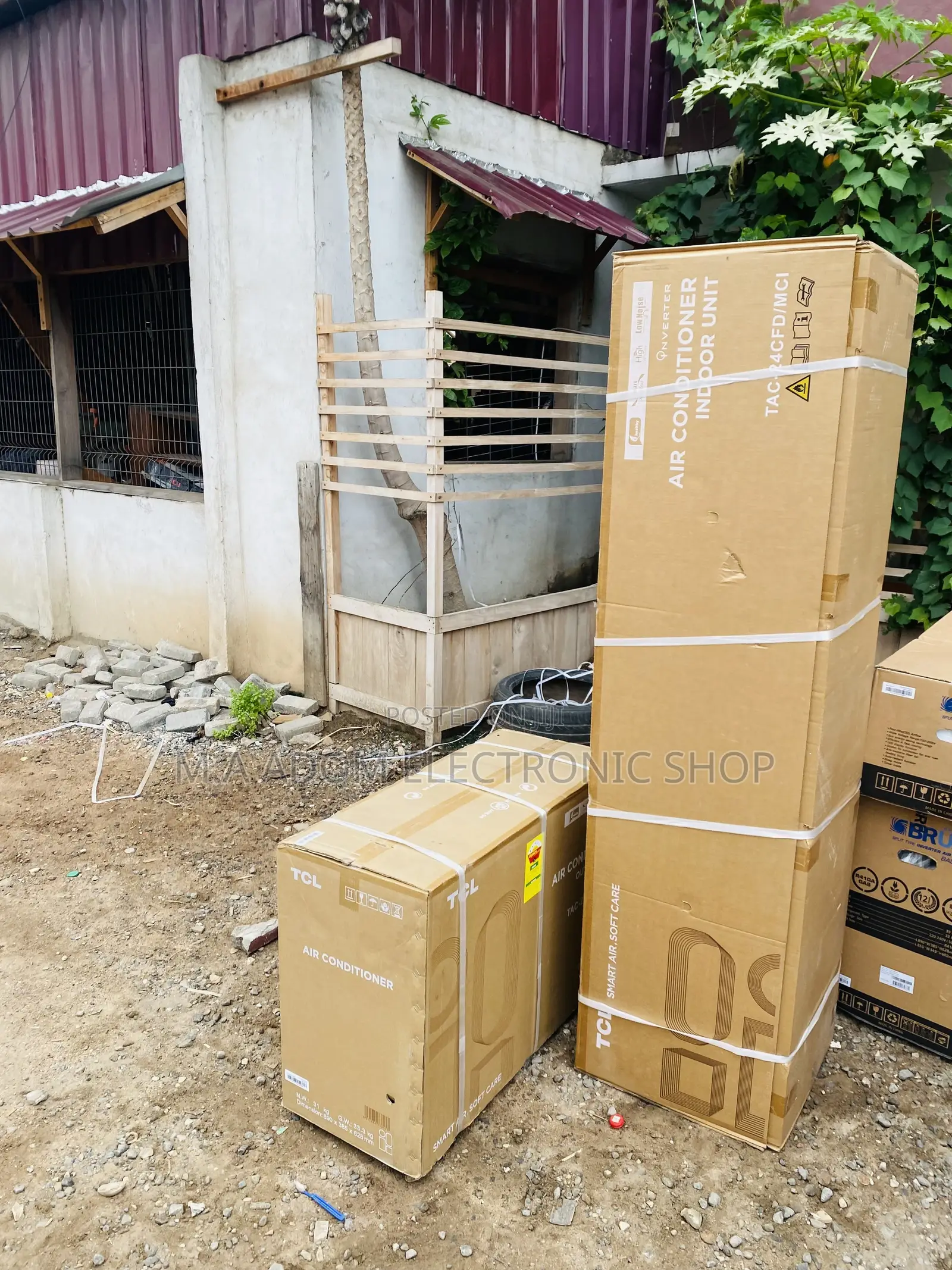 Sleek TCL Floor Standing Air Conditioner(2.0hp)White.