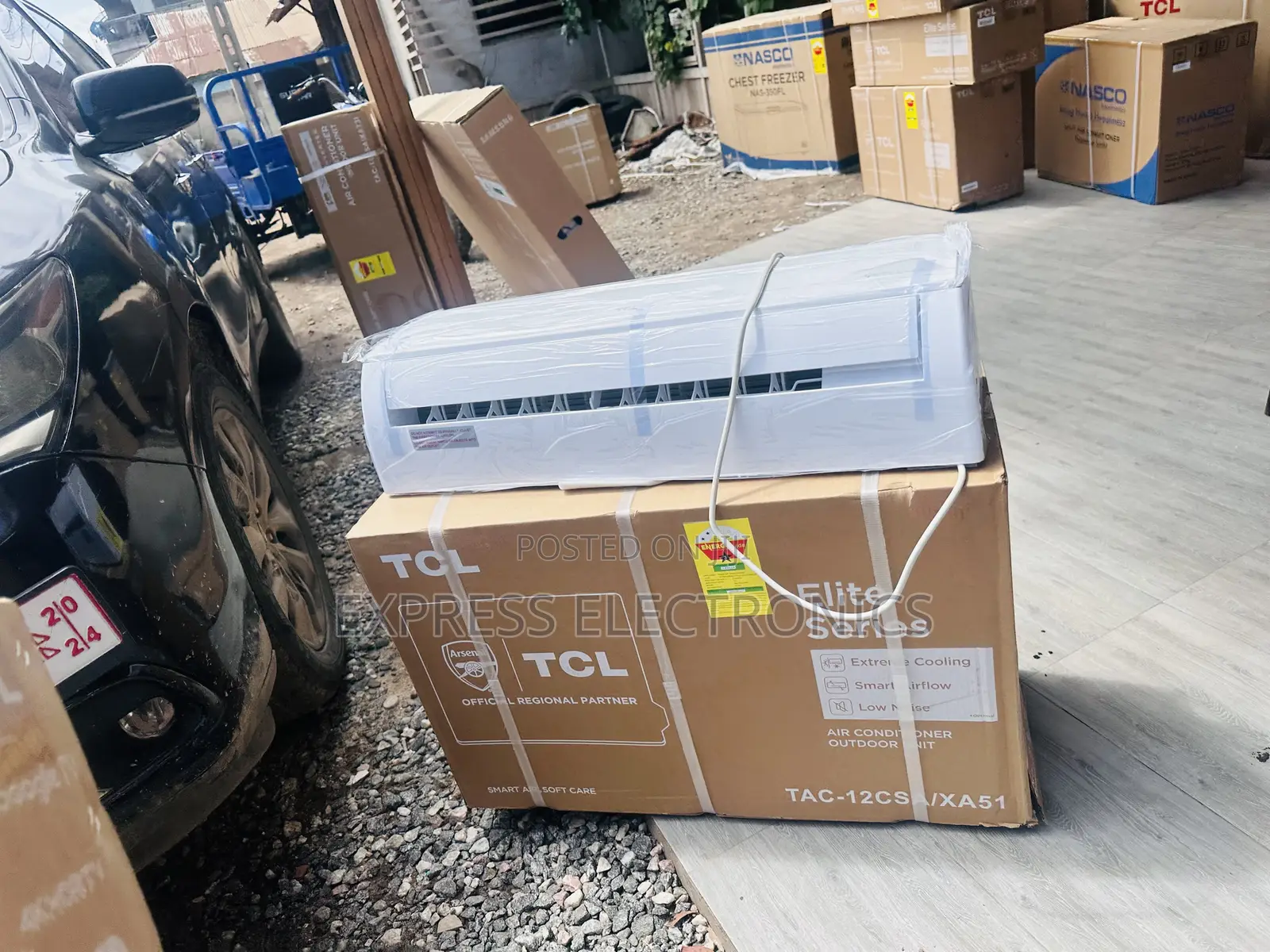 2.5hp Split R410 Gas White TCL White Air Conditioner 
