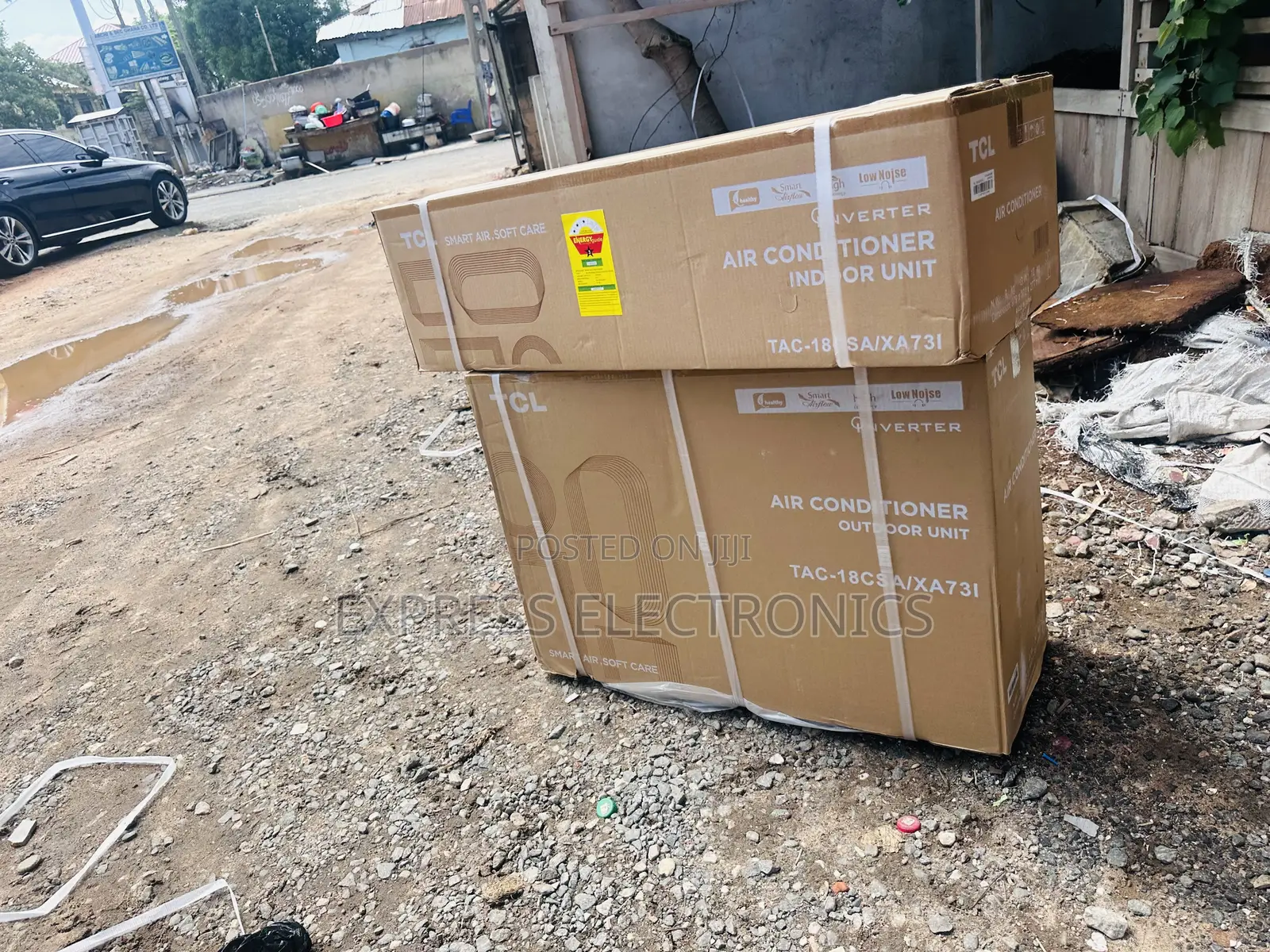 Sleek White Air Conditioner TCL 1.5hp Split Inverter.