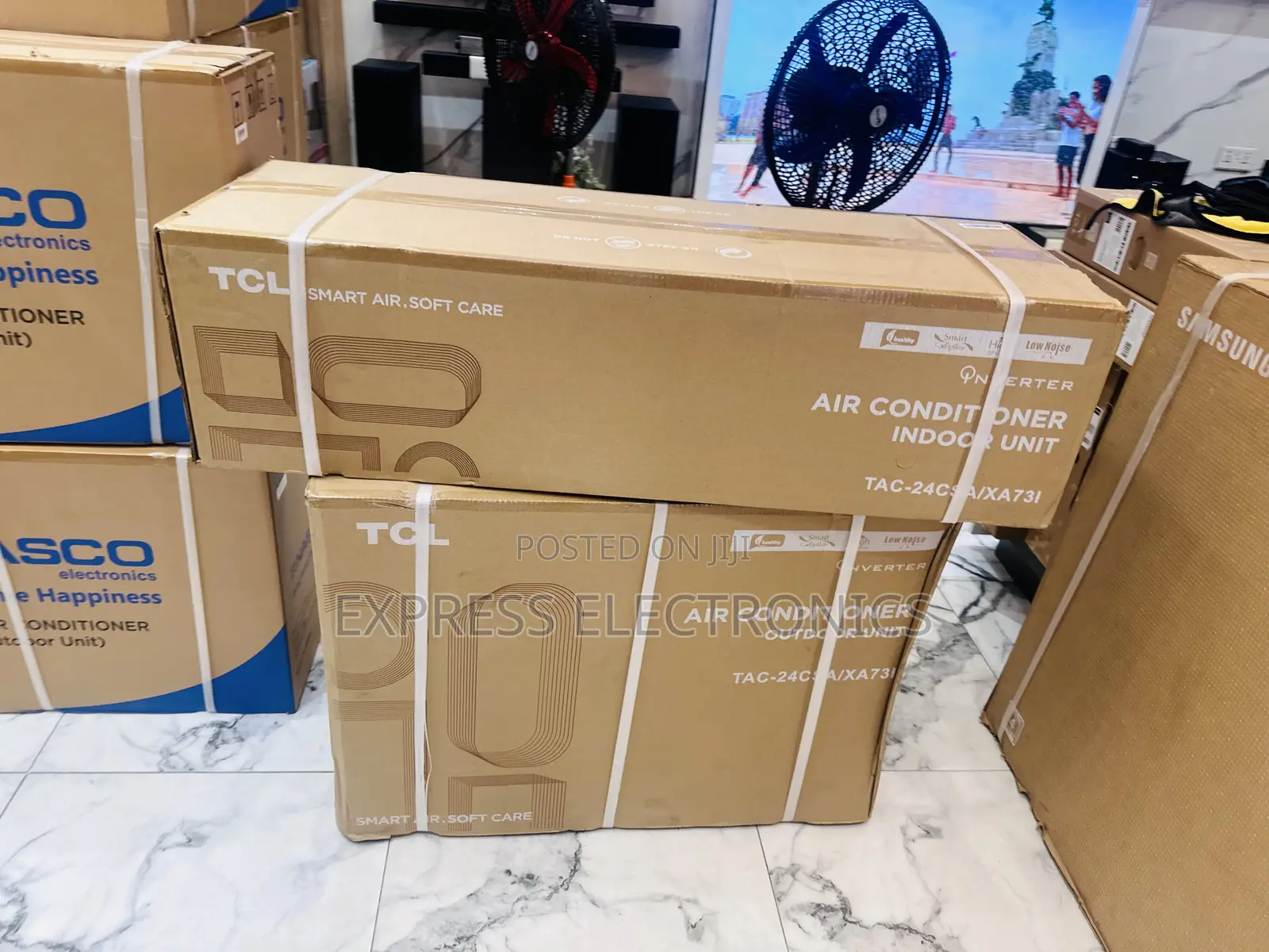 Washable 2.5hp Split Inverter Smart TCL White Ac