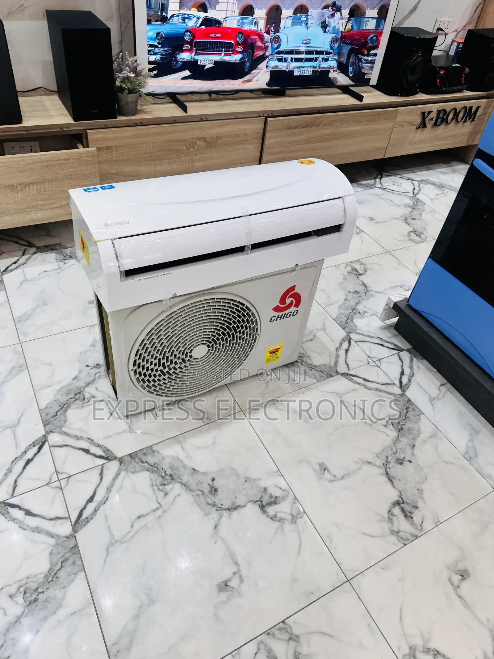 Chigo 1.5hp Split R410 Gas White Air Conditioner.
