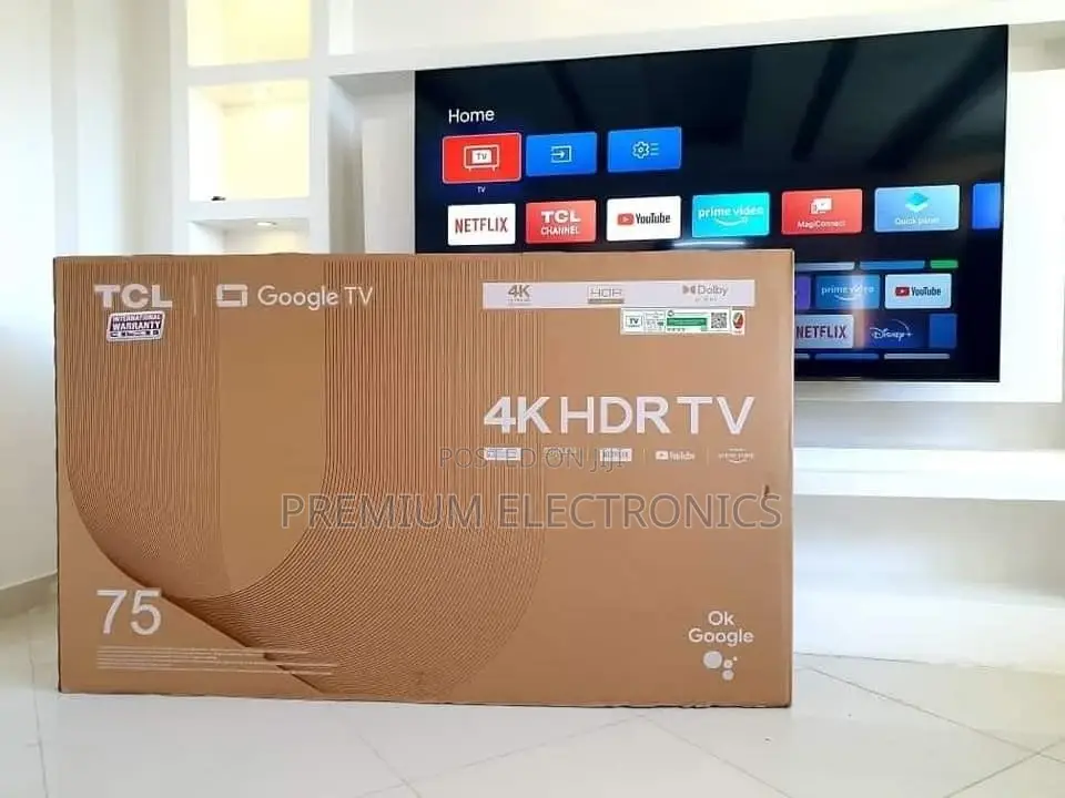 Unleash The Full Power Of Uhd Android 75" Smart Tcl Tv