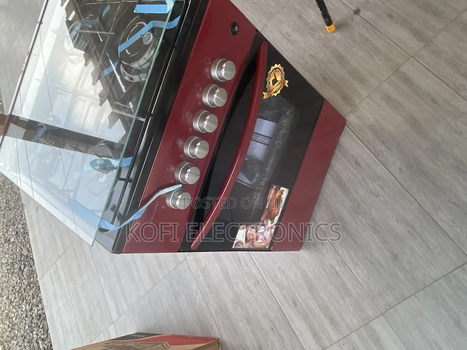 Cook Easily With Red 50x50 Volcano Cooker