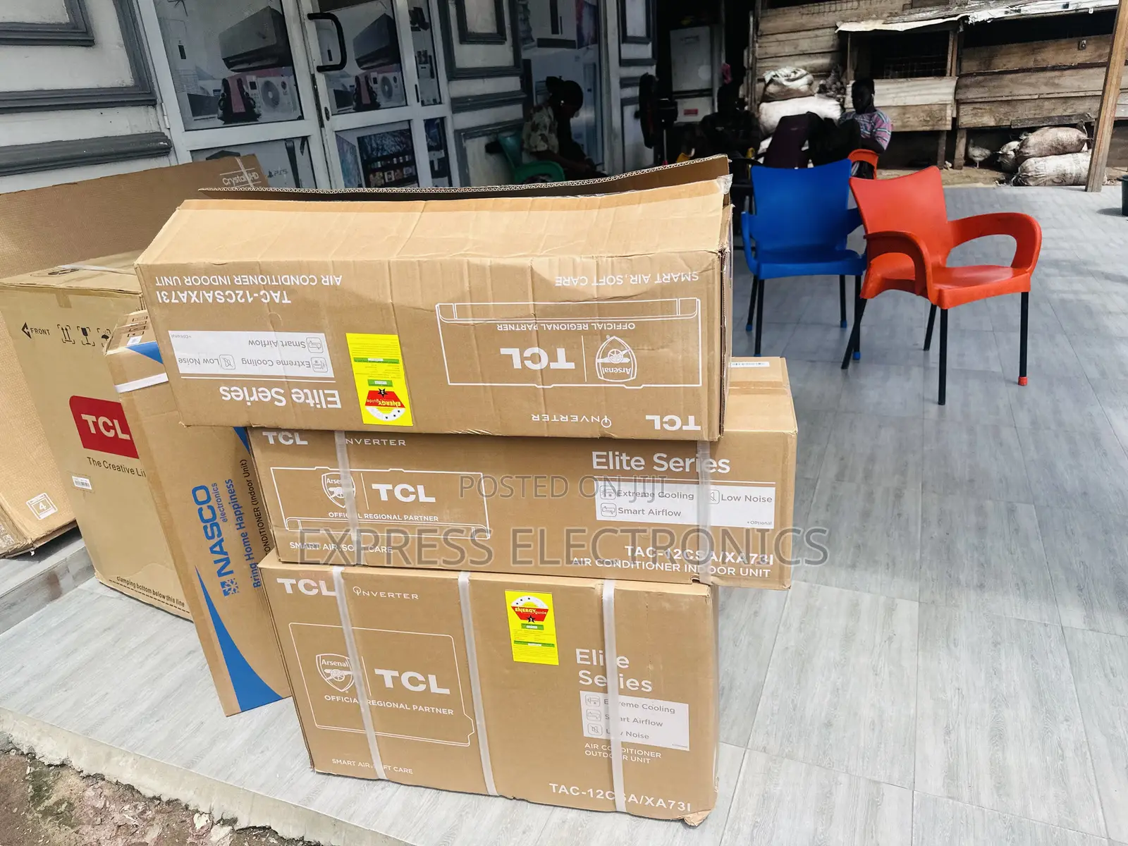 On/Off TCL Split R410 Gas Air Conditioner