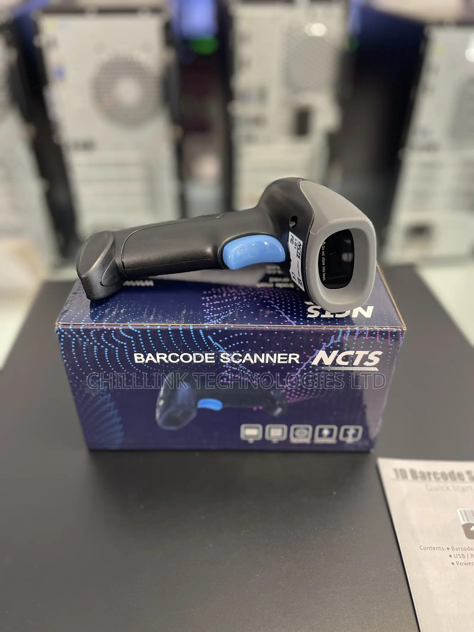 NCTS USB 1D Barcode Scanner