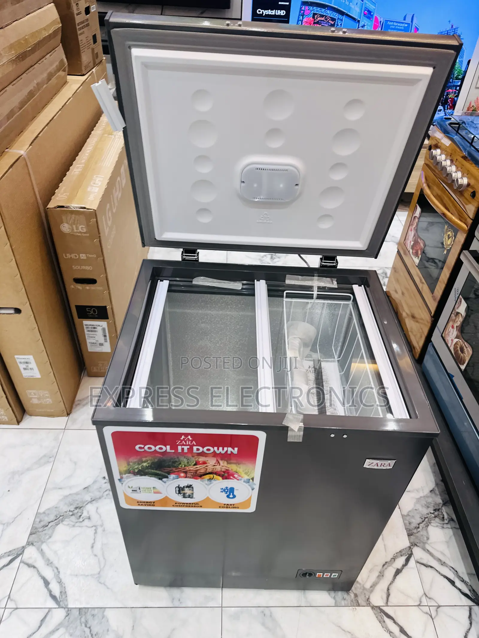 Call or Text Us for Zara Chest Freezer 141L