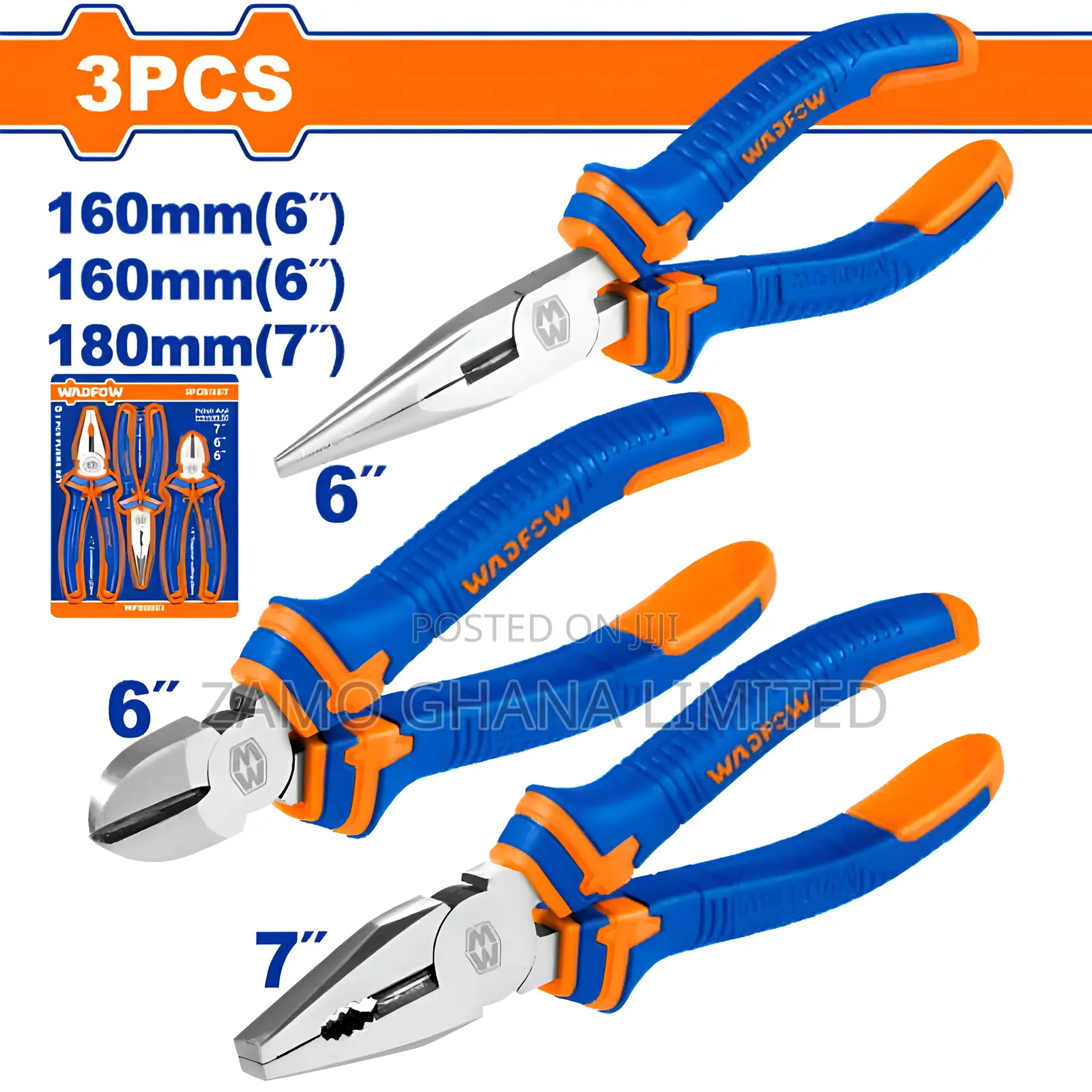 3pcs Pliers Set - Wps0603