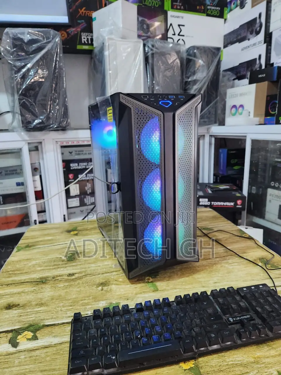 New Desktop Computer MSI Model 64GB AMD Ryzen 9 SSD 1T