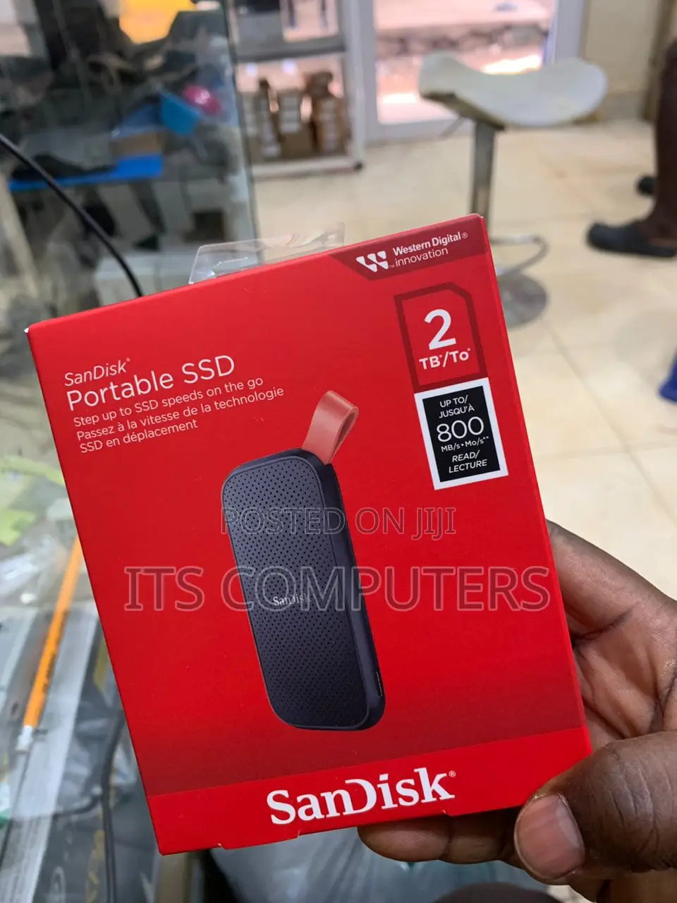 2tb Sandisk Portable SSD 800mbps