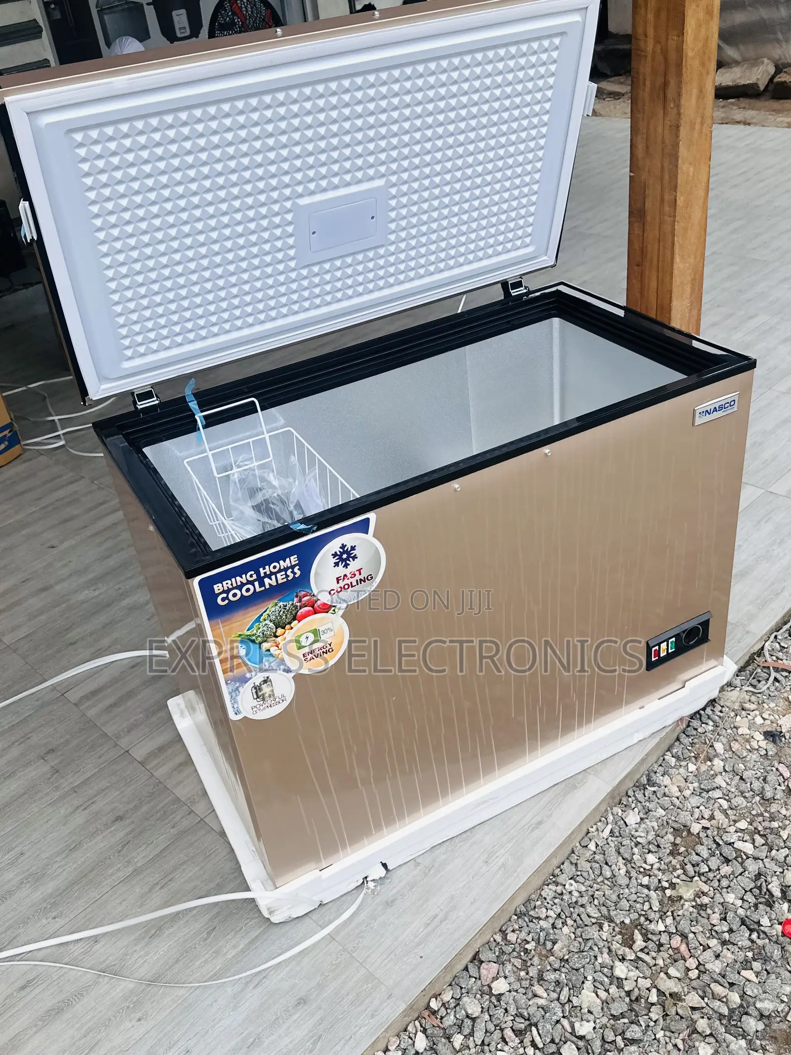 Call for Nas400fl 288L Nasco Chest Freezer Single Door.