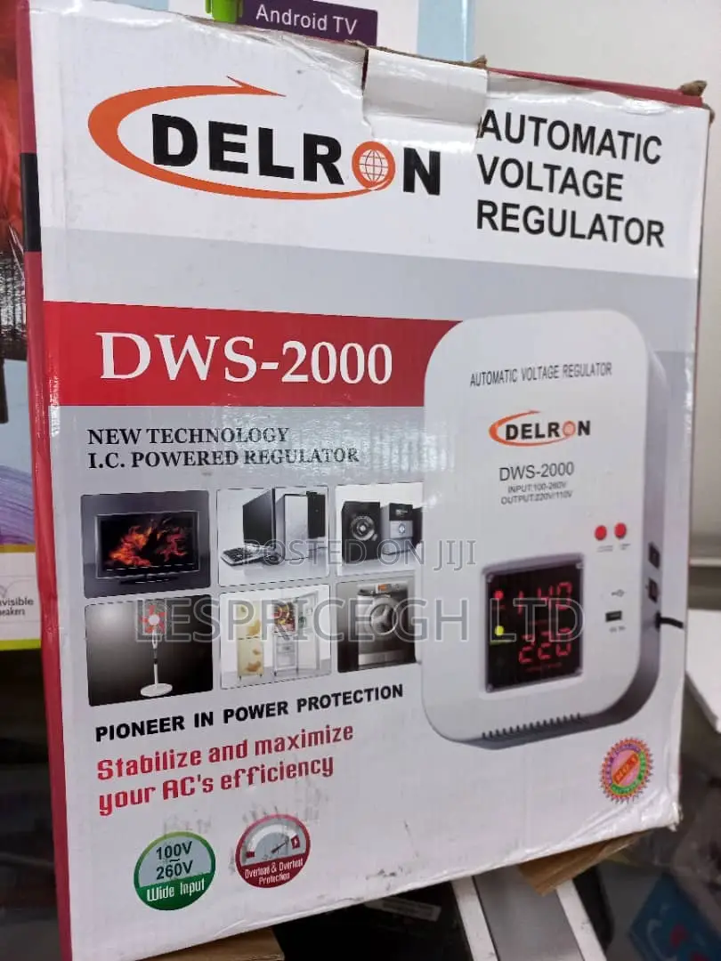Best~Delron 2000VA Stabilizer