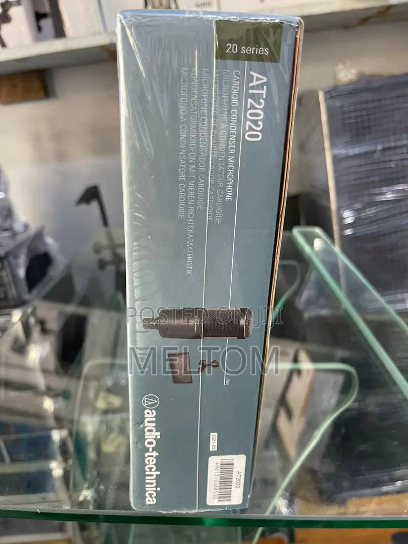 Audio-Technica At2020 Studio Condenser Microphone