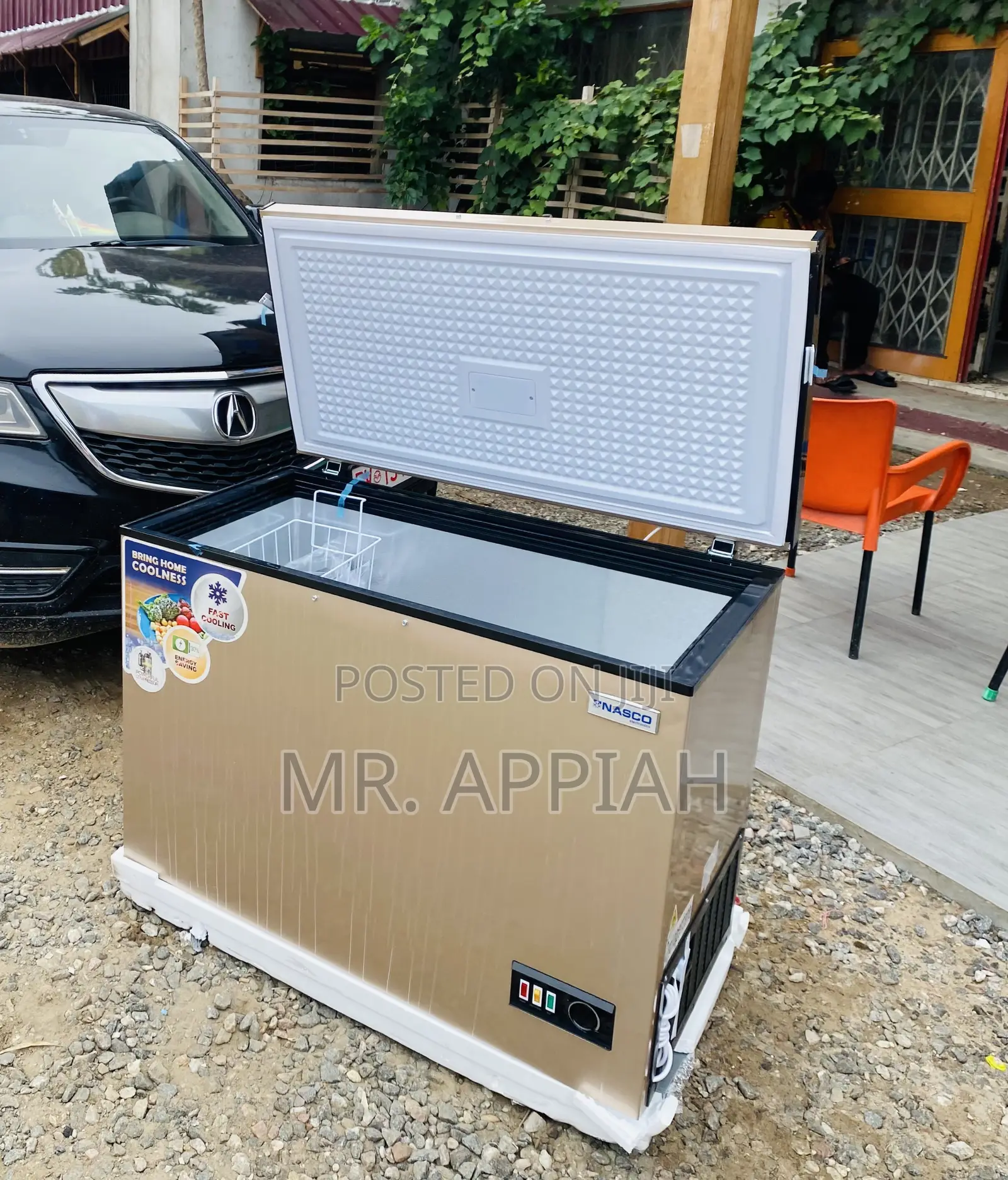 Energy Sufficient Nasco Nas400fl 288l Single Door Freezer.