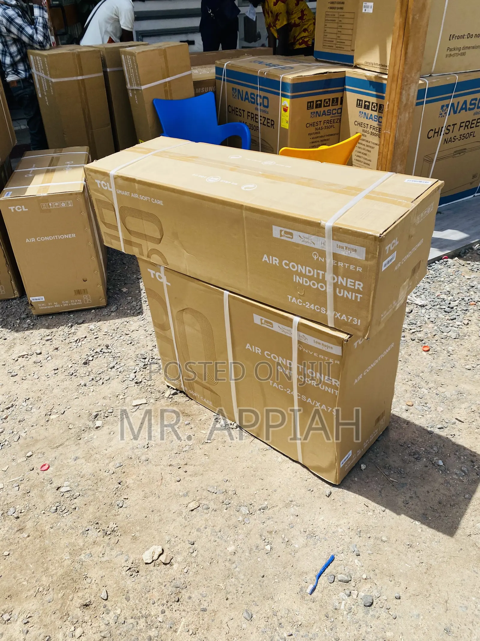 Authentic TCL 1.5hp R410 Split Air Conditioner(White)
