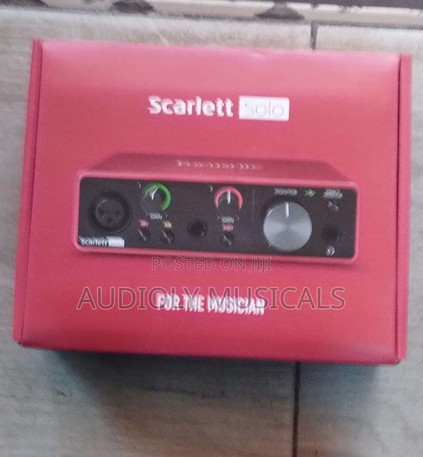 Focusrite Scarlett Solo 3rd Gen USB Audio Interface