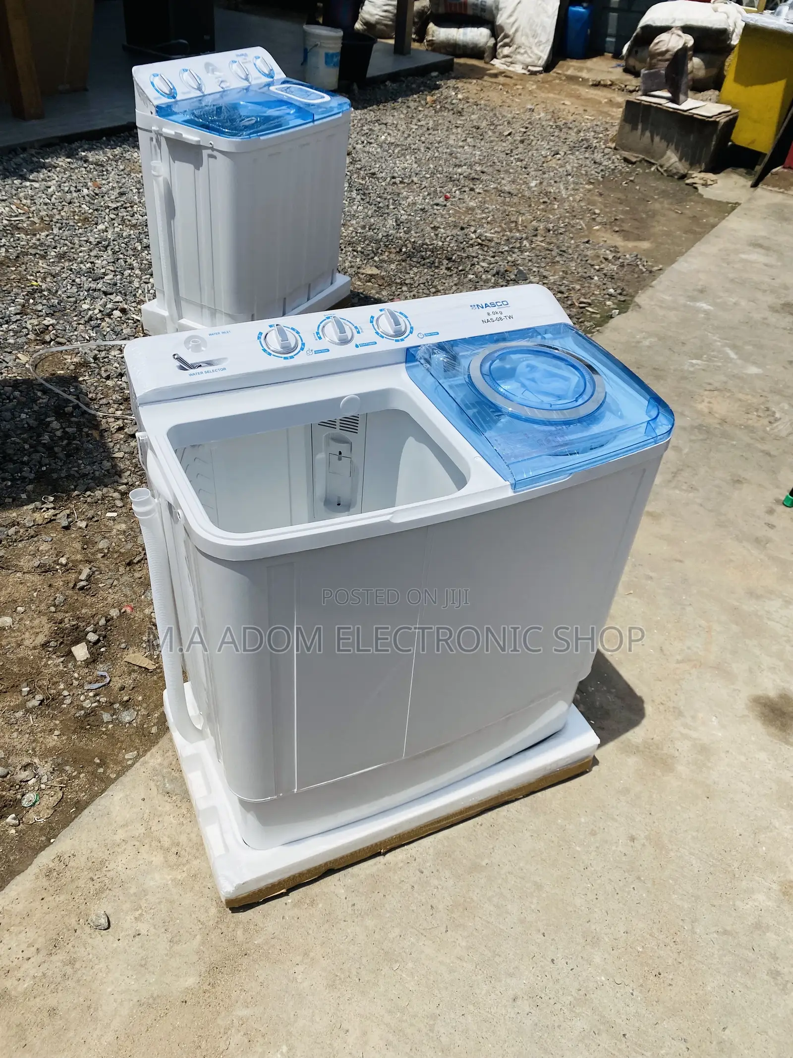 Buy Authentic Nasco Semi-Automatic Washing Machine(11kg).