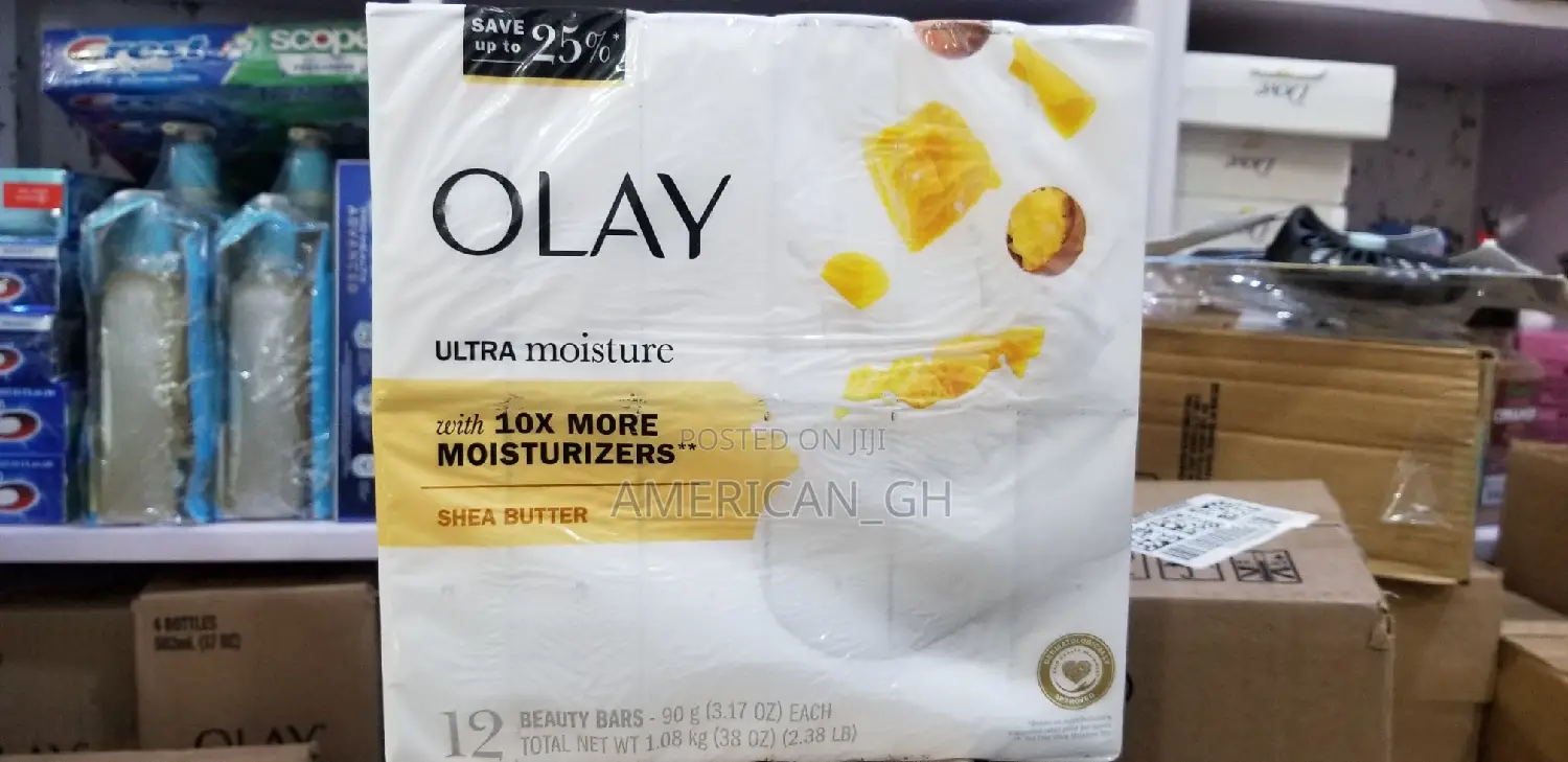 Olay Ultra Moisture Shea Butter Bar Soap (12pcs)