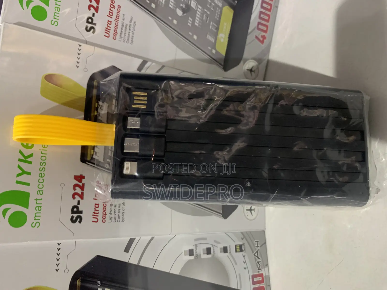 Iyke 40,000mah Capacity Transparent Power Bank