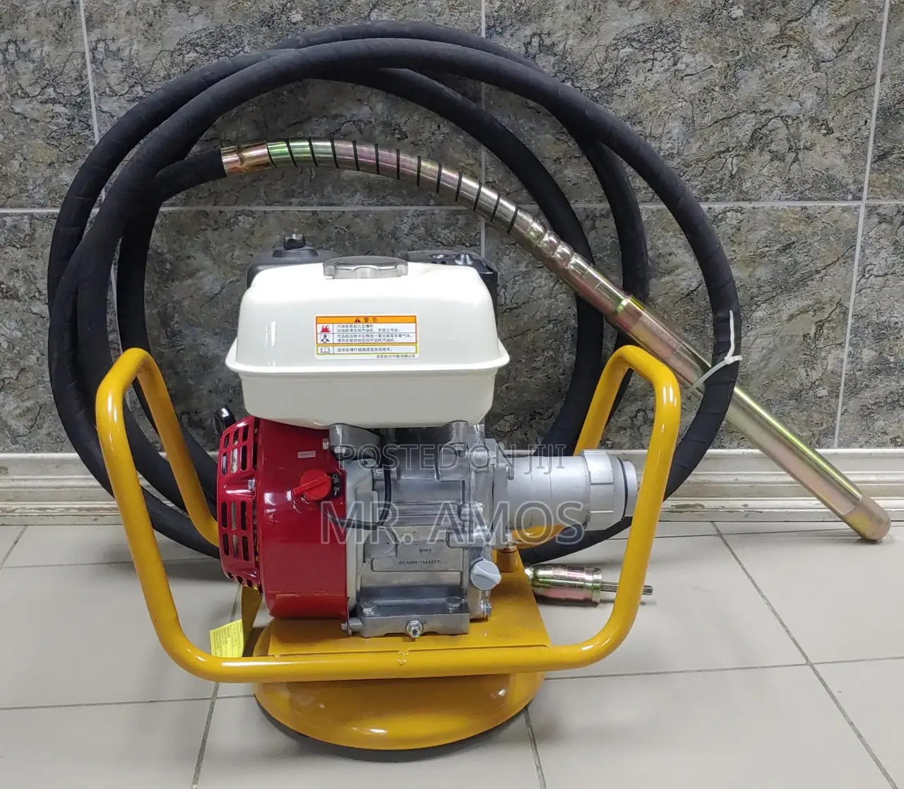5horsepower Engine Poker Concrete Vibrator With Claw Rod Combo