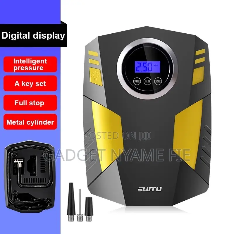 Fast Inflation Digital Tyre Pump