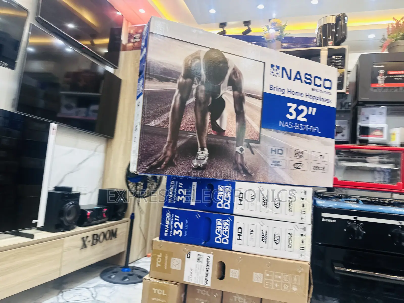 Nasco Slim Sleek FHD Satellite Digital Tv.