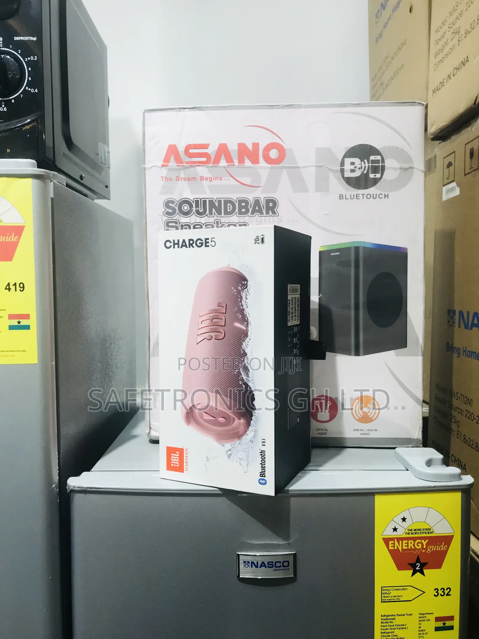 Charge 5 JBL Wireless Bluetooth Pink Electric Speaker
