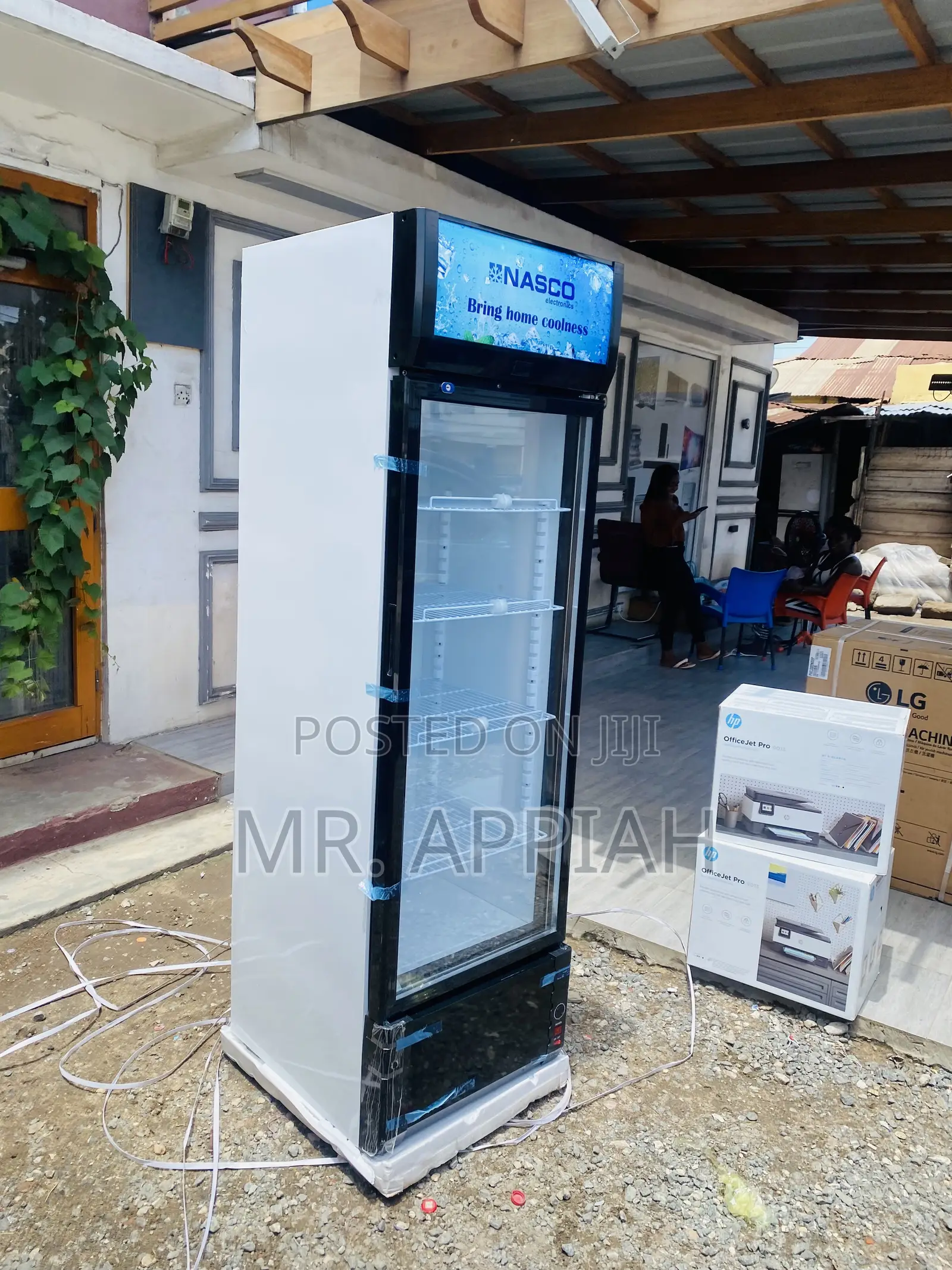 High Quality Nasco 1 Door Display Fridge Nas-Fl400-1dr.