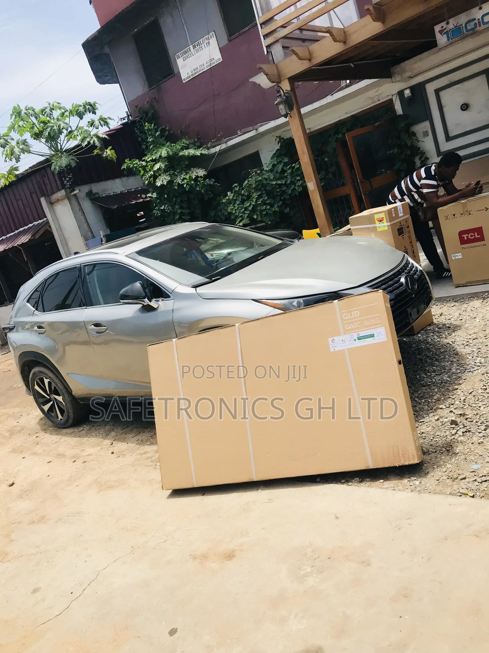 Glossy Electric Black Samsung Q60c 65 Inches Smart Tv