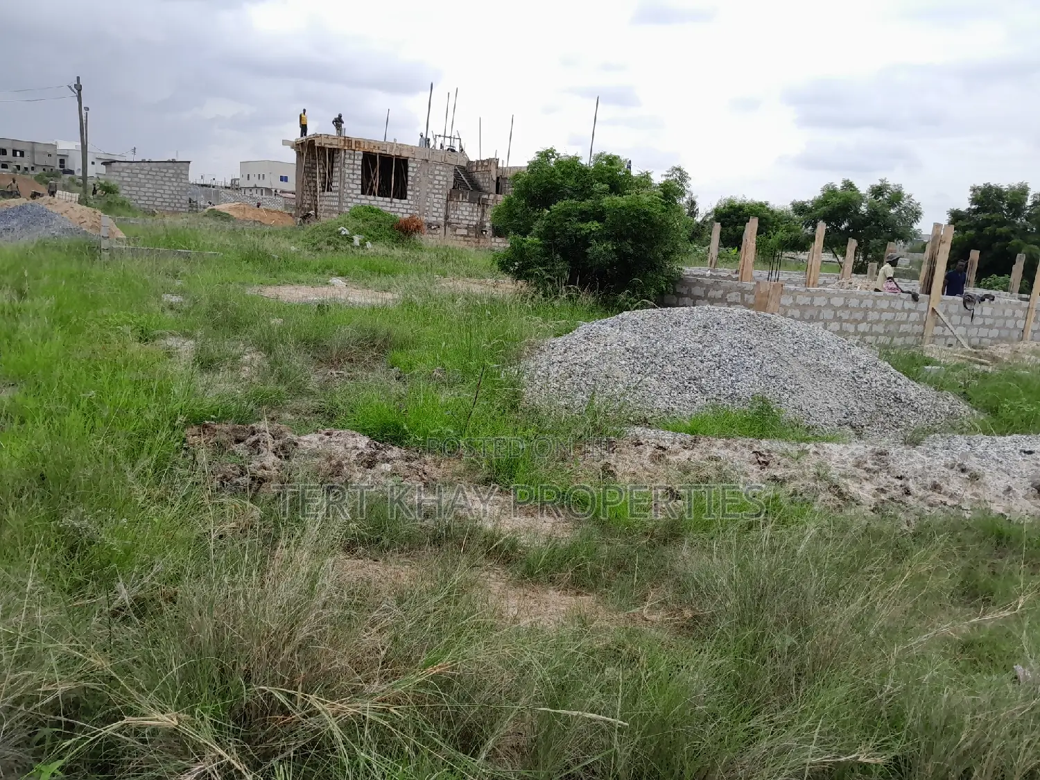 Half Plot for Sale at Lashibi