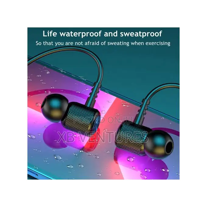 Neck Hanging Wireless Bluetooth Earphone Stereo