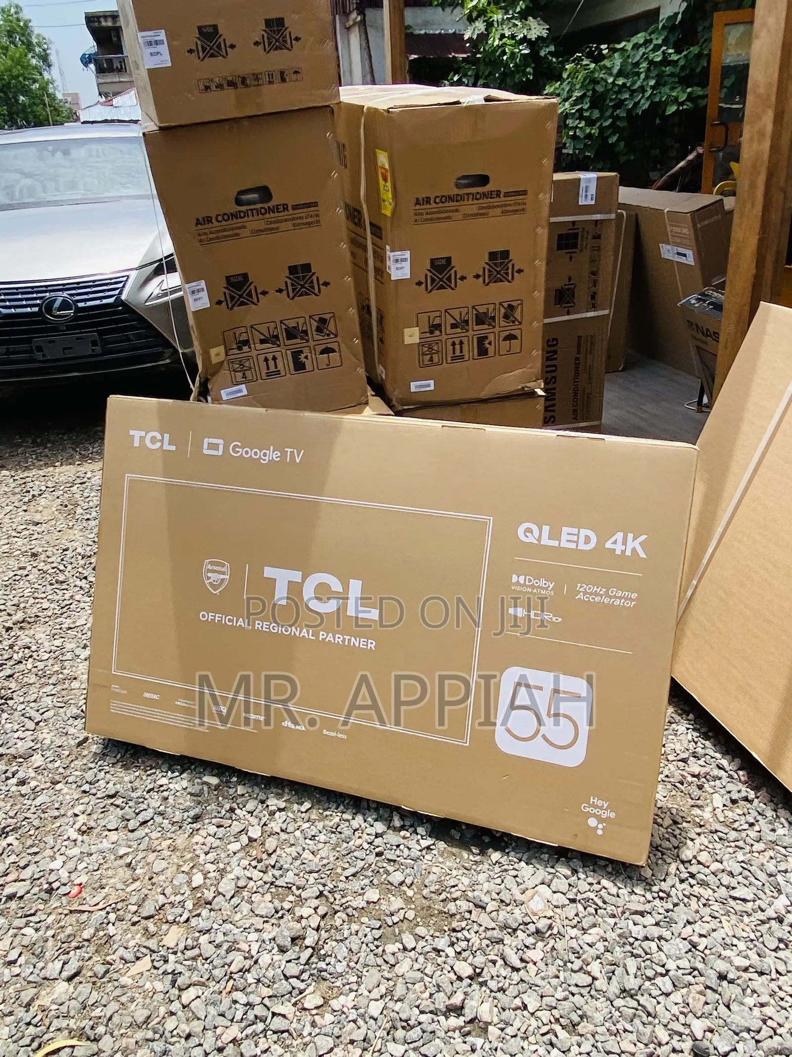 Classic TCL 55C645 55 Inch Qled Smart Android Tv(Black).