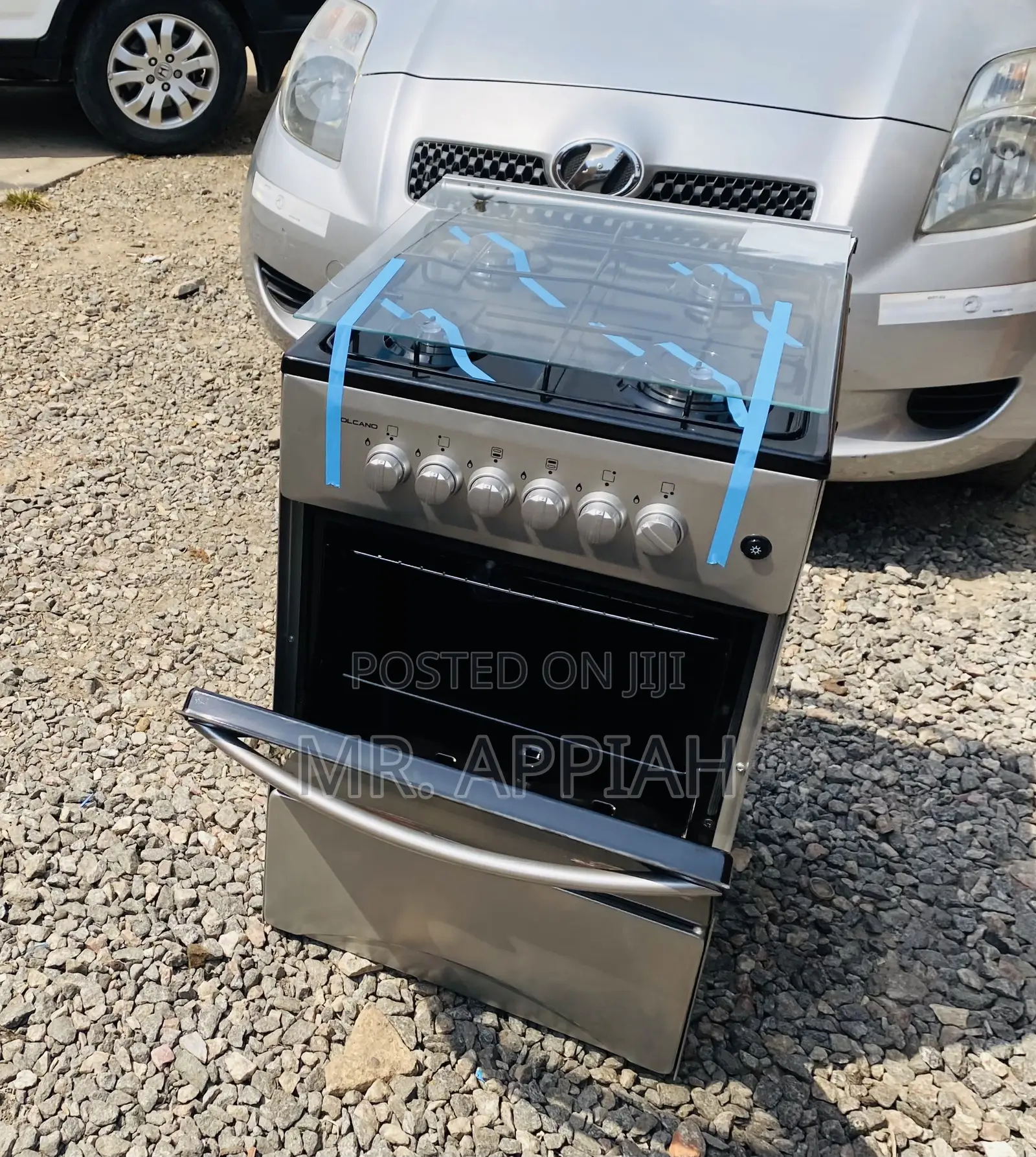 Purchase Quality Volcano 50x50 Gas Oven 4 Burner(Gray).