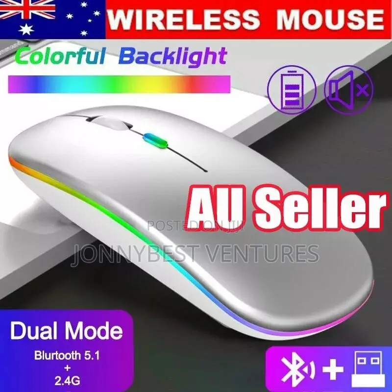 Bluetooth Mouse With Wireless Connector