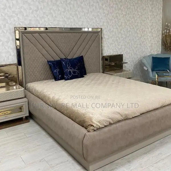 Sweet King Size Bed With Mattress . Free Delivery