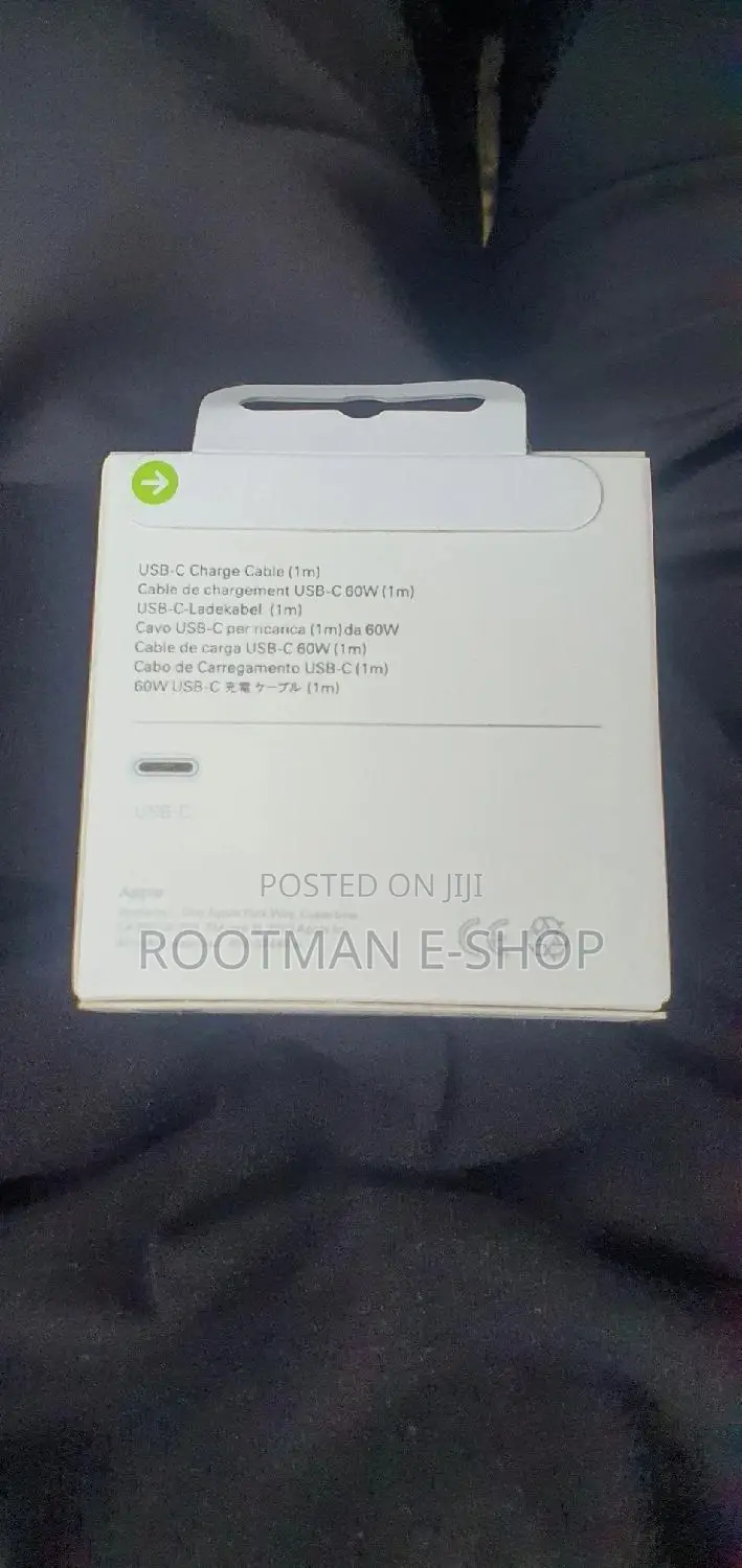 Apple 60W USB-C to USB-C Charge Cable 1m