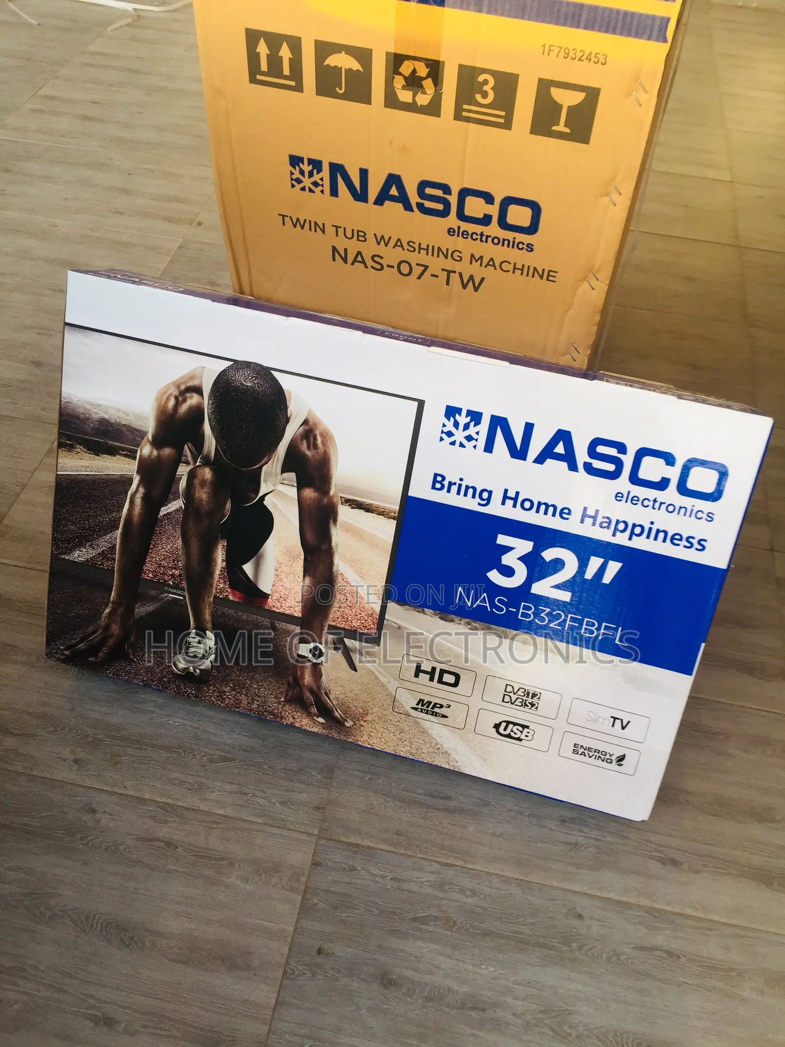2024 Model Nasco 32”Satellite Digital Hd Television