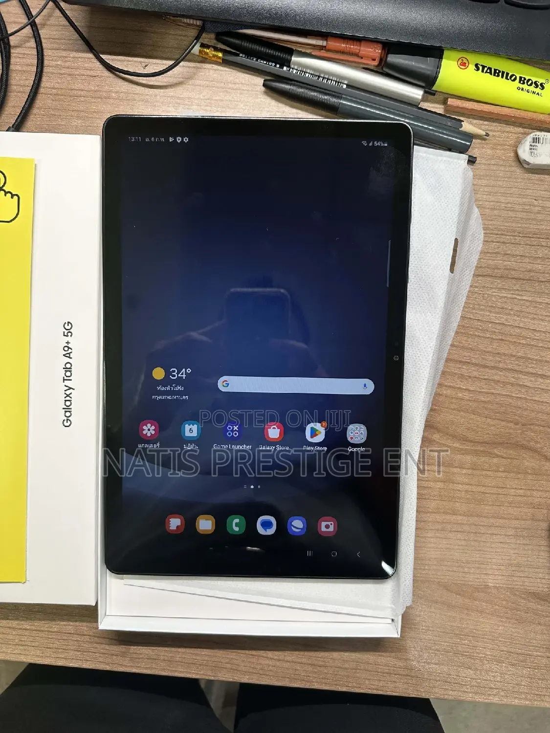 New Samsung Galaxy Tab A9+ 128 GB Black