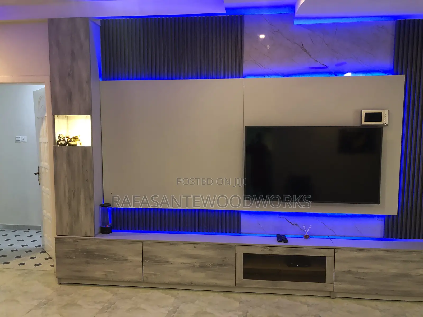 RAF Tv Unit With Well Panel and PVC Board