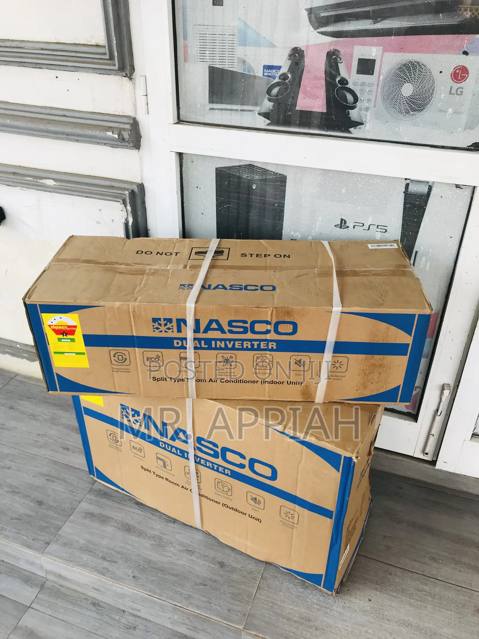 Elegant Nasco 2.5hp Split Type Air Conditioner(White).