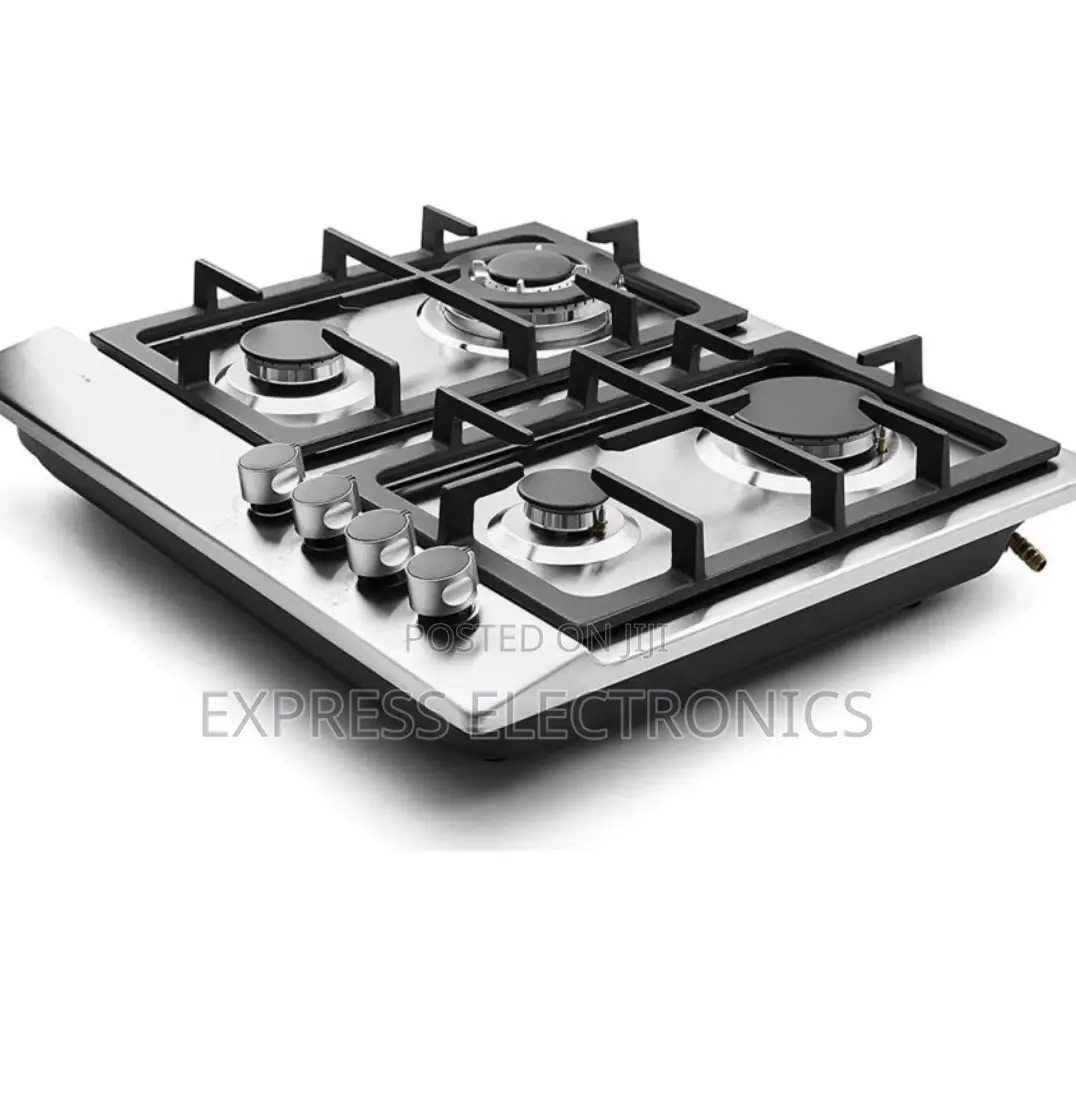 Great Deal on 60G40ME Hob Gas Inbuilt 4burner Midea Sliver