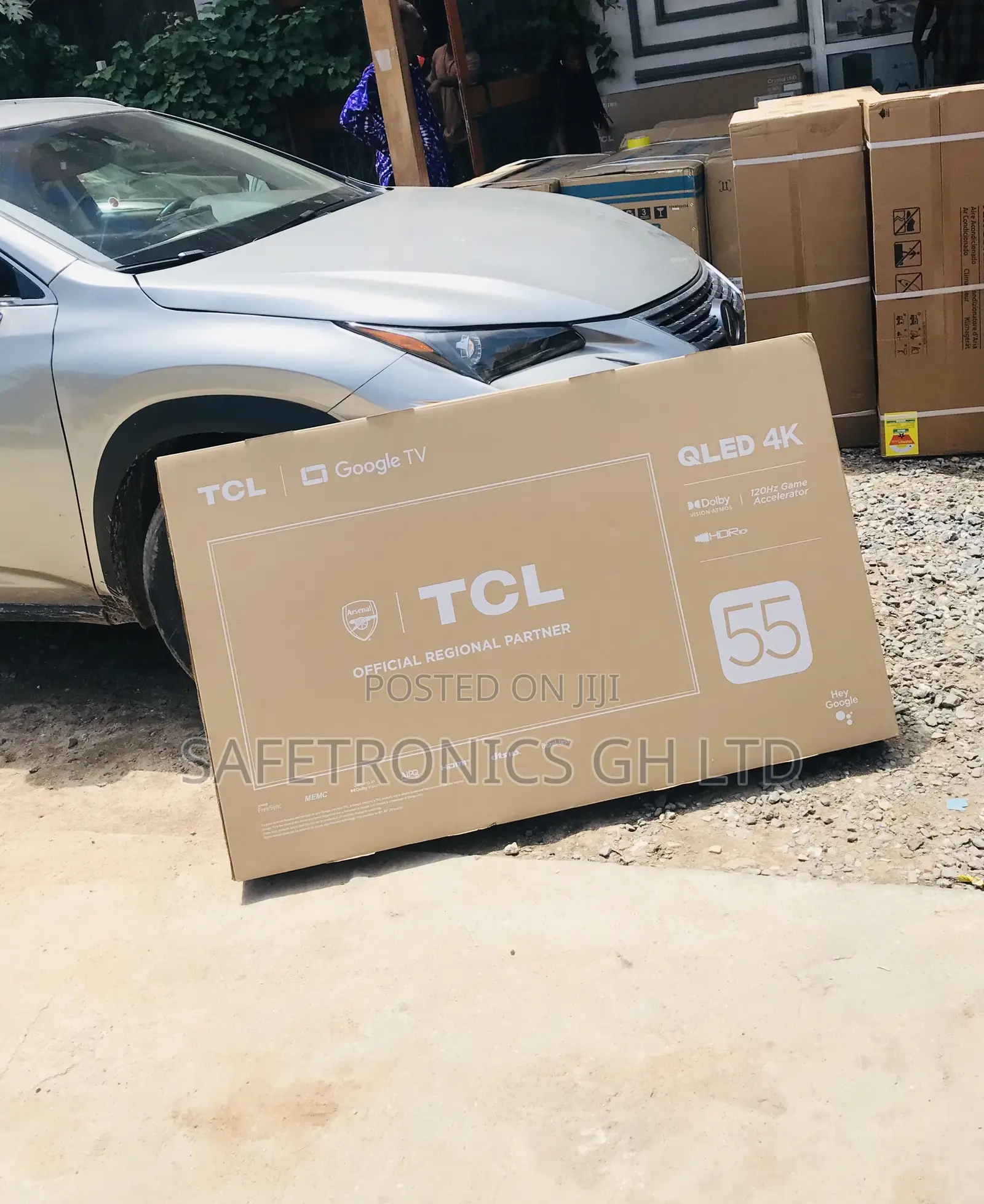C645 55 Inches UHD Glossy Qled TCL Electric Smart Black Tv