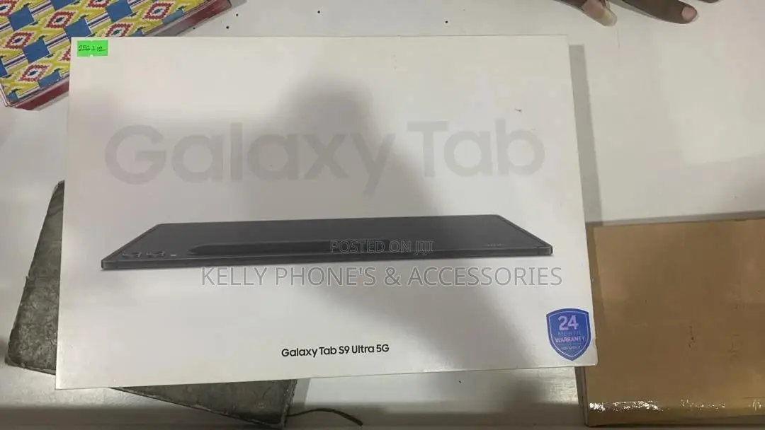 New Samsung Galaxy Tab S9 Ultra 256 GB Black