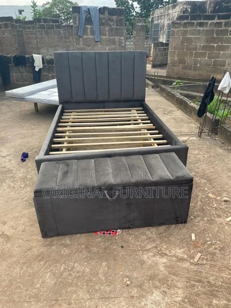 Double Bed Frame With Ottoman