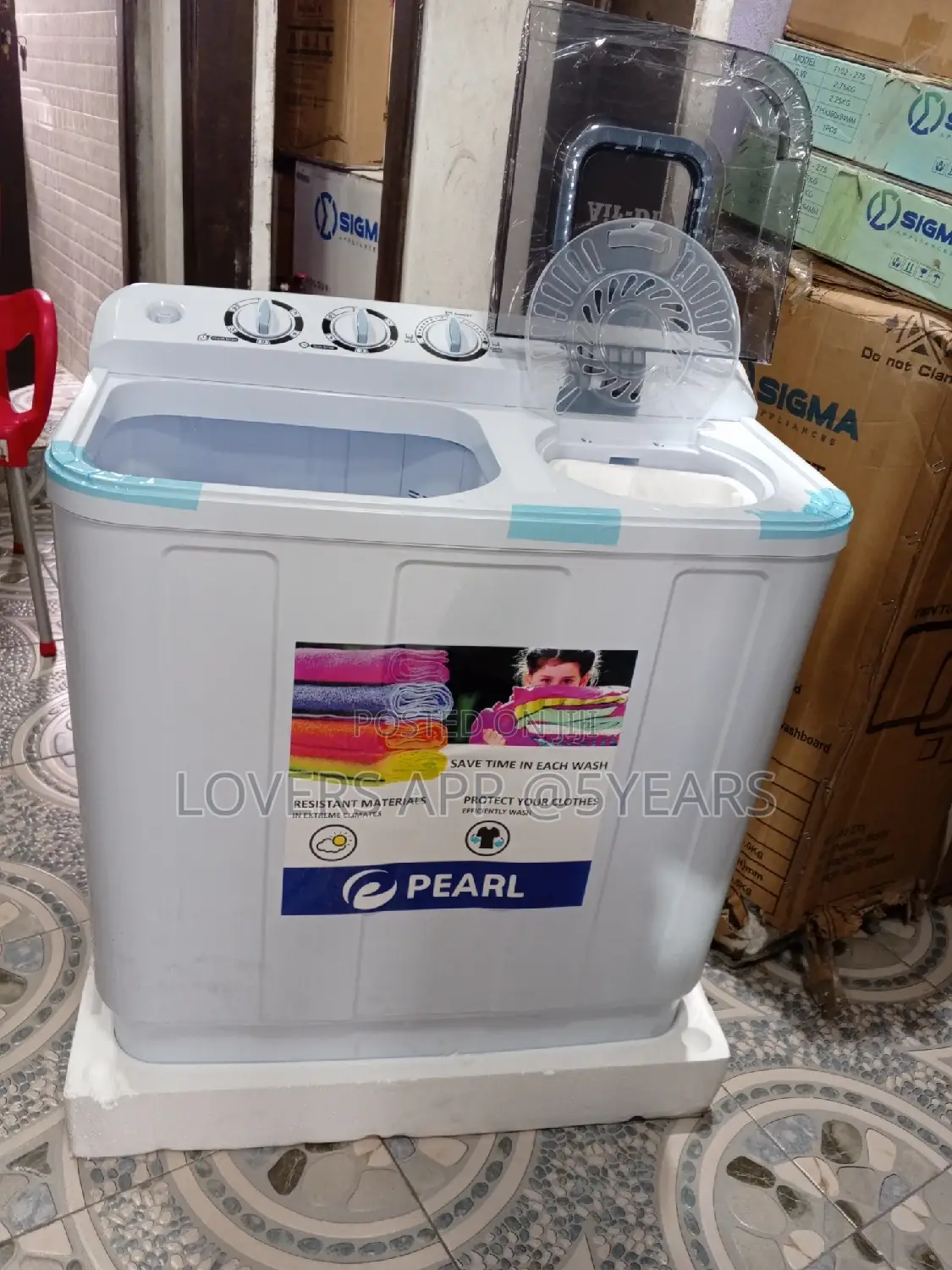 Pearl Washing Machine Washing Machine Washing Brand New