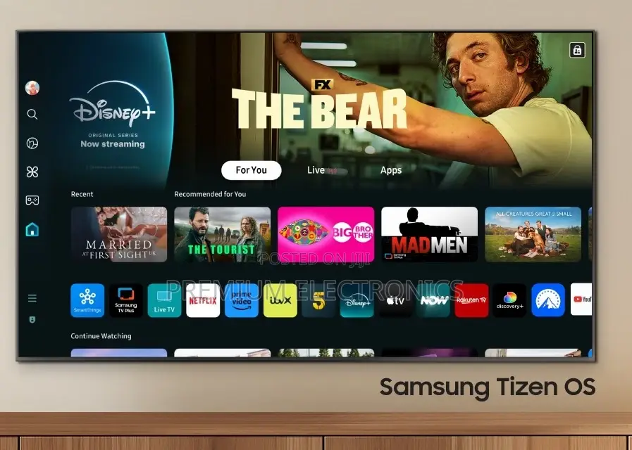 Samsung Ua55du8000uxk 55" 2024 Ai Smart Uhd HDR Tv.