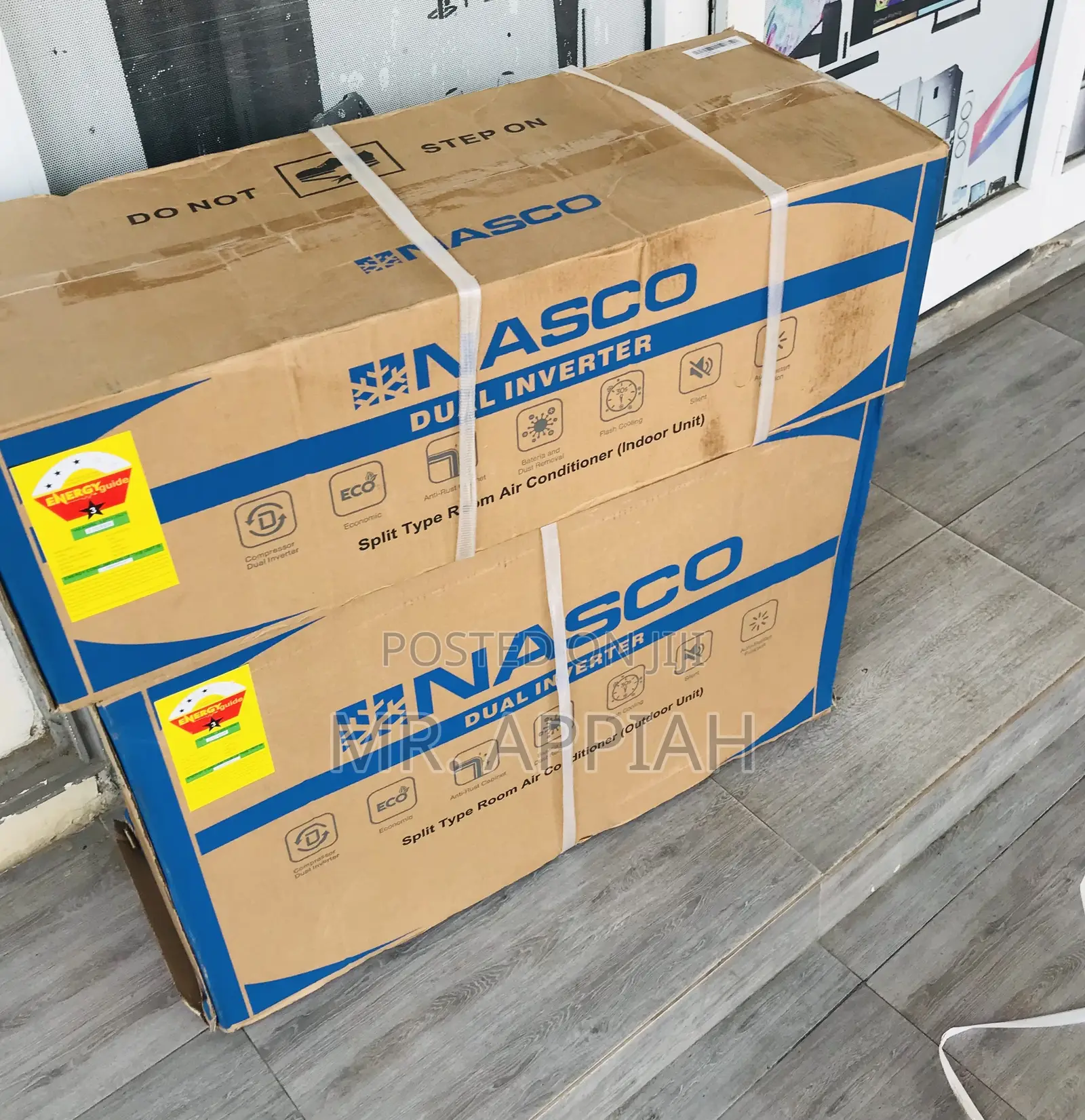 Affordable Nasco 2.0hp Split Type Dual Inverter Ac(White).