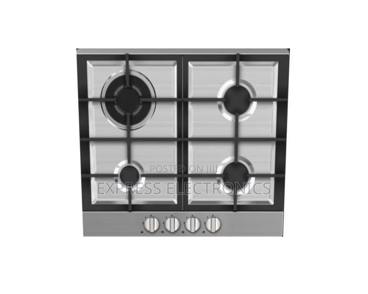 Hob Gas Inbuilt Sliver 60G40ME Midea 4burner