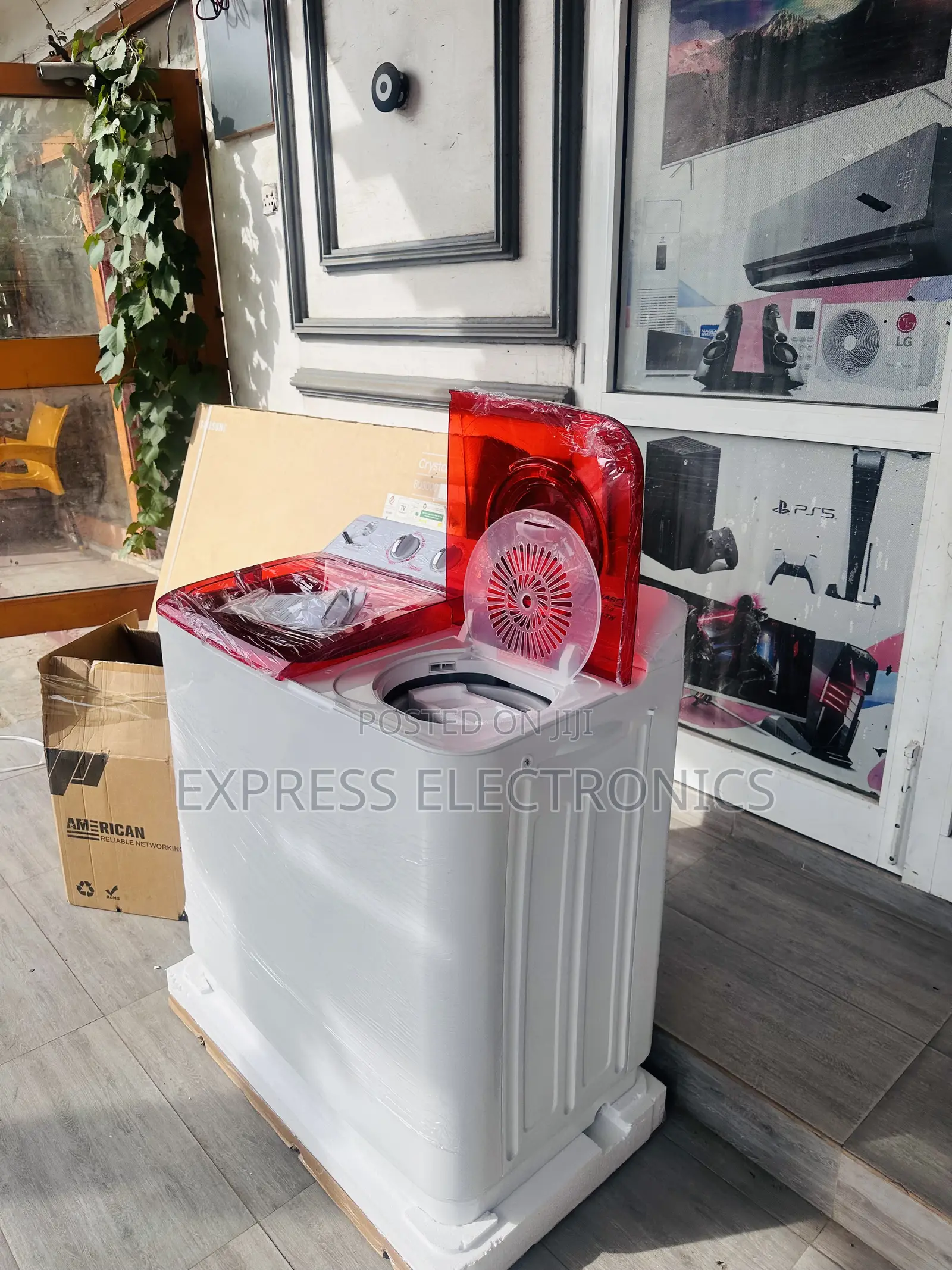 Less Vibration Wm Topload Nasco 11kg Twintub