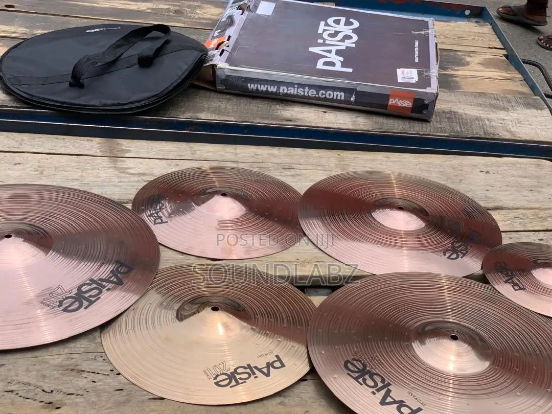 Paiste 201bronze 5-Piece Complete Cymbal Set-Up